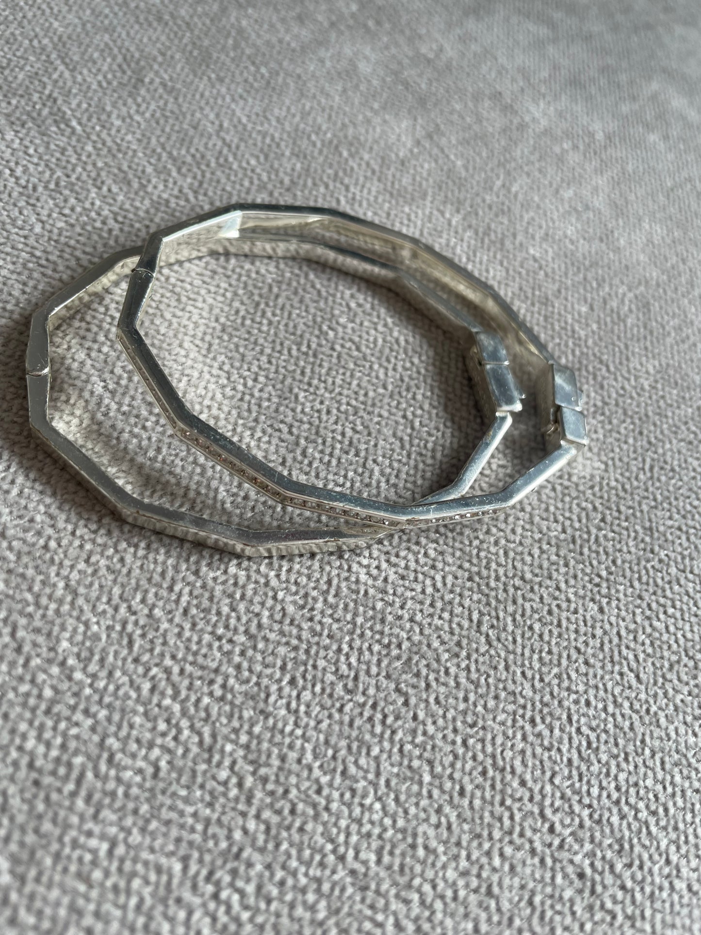 Silver Bangles