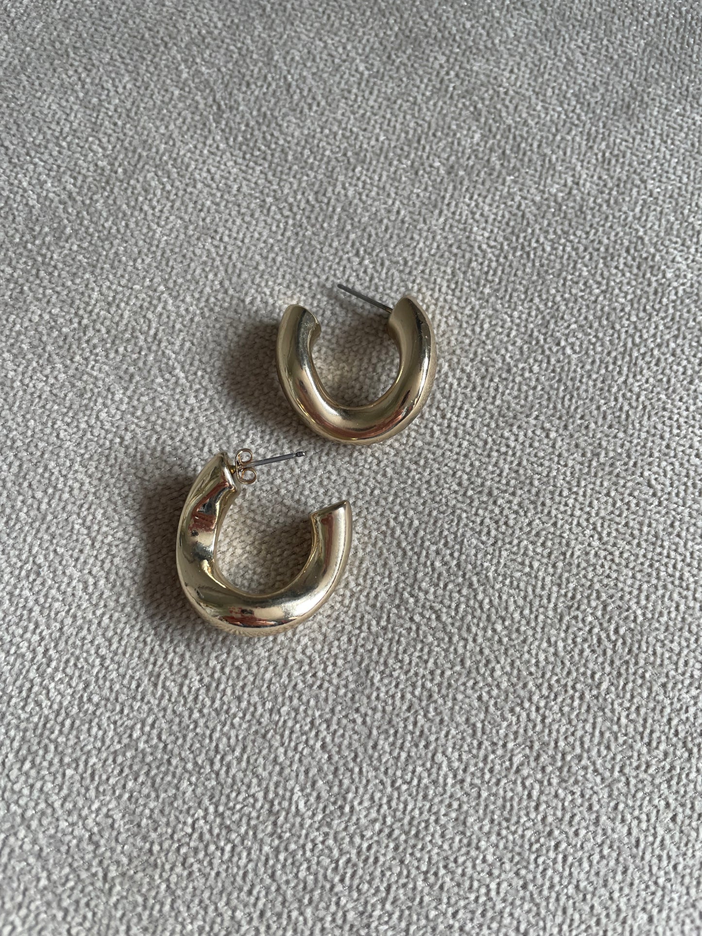 Gold Abstract Earrings