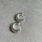 Chunky Silver Earrings