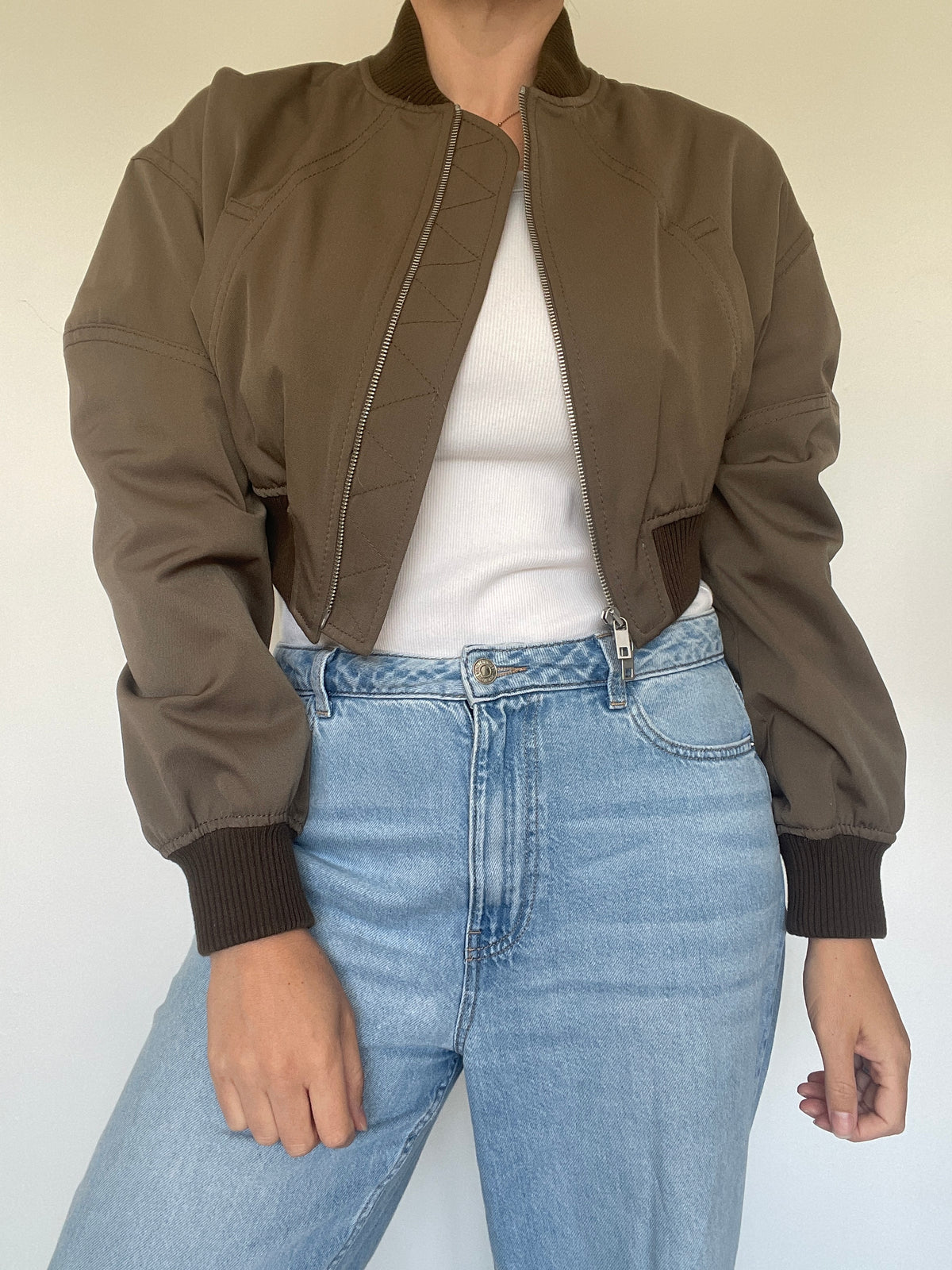 Zara Bomber Jacket NEW RRP £89 - Size Small