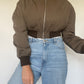Zara Bomber Jacket NEW RRP £89 - Size Small
