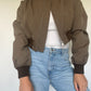 Zara Bomber Jacket NEW RRP £89 - Size Small