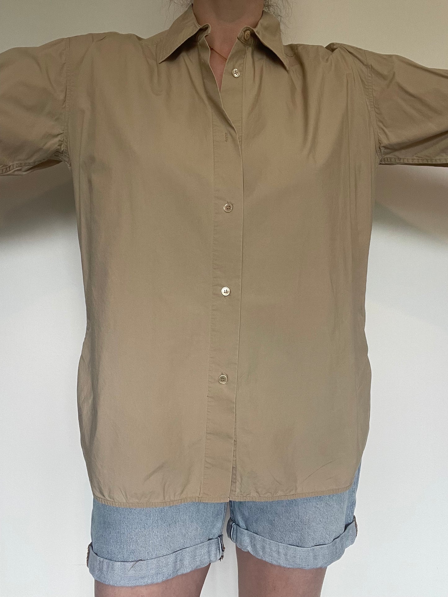 Arket Oversized Cotton Shirt