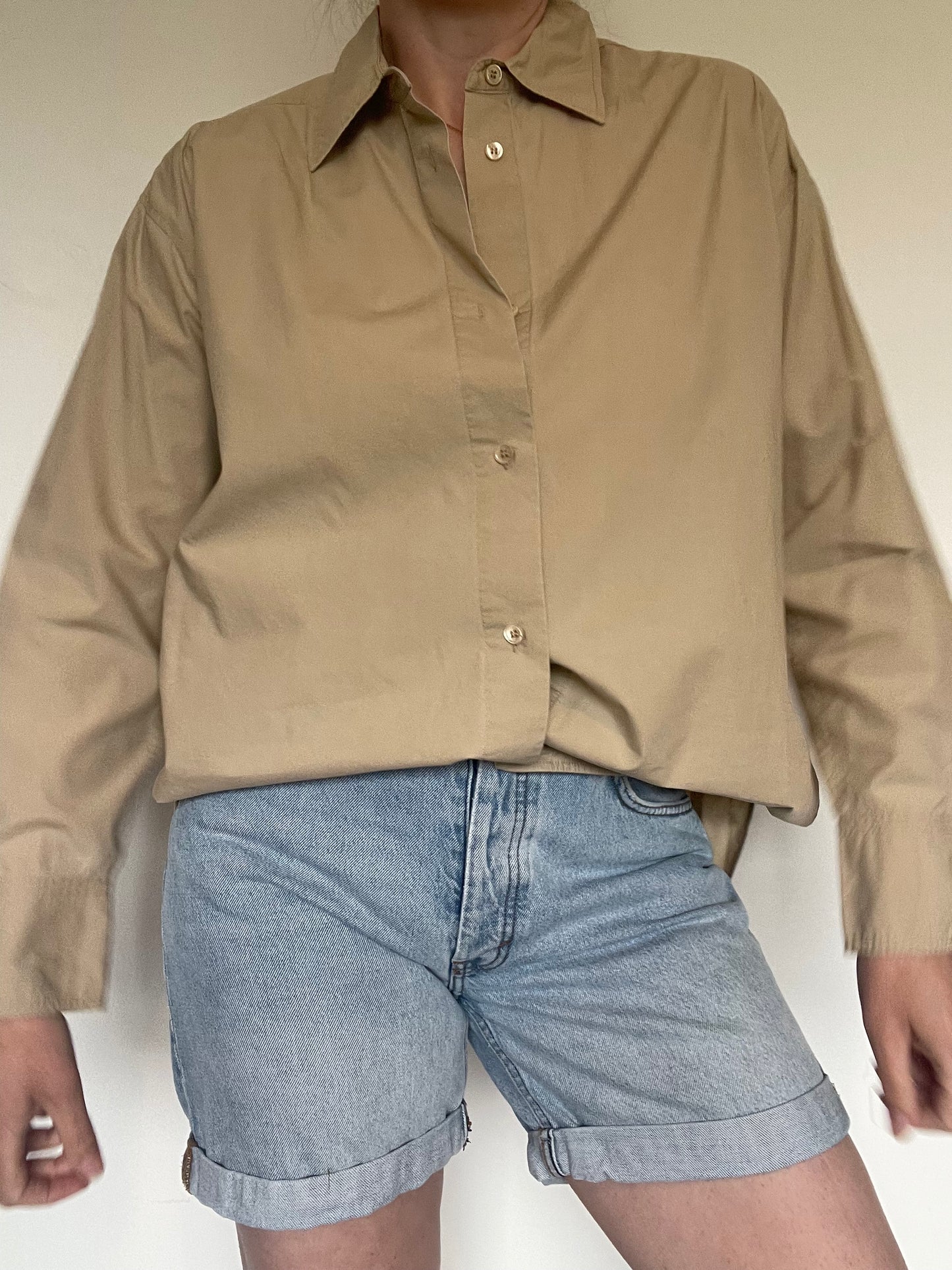 Arket Oversized Cotton Shirt
