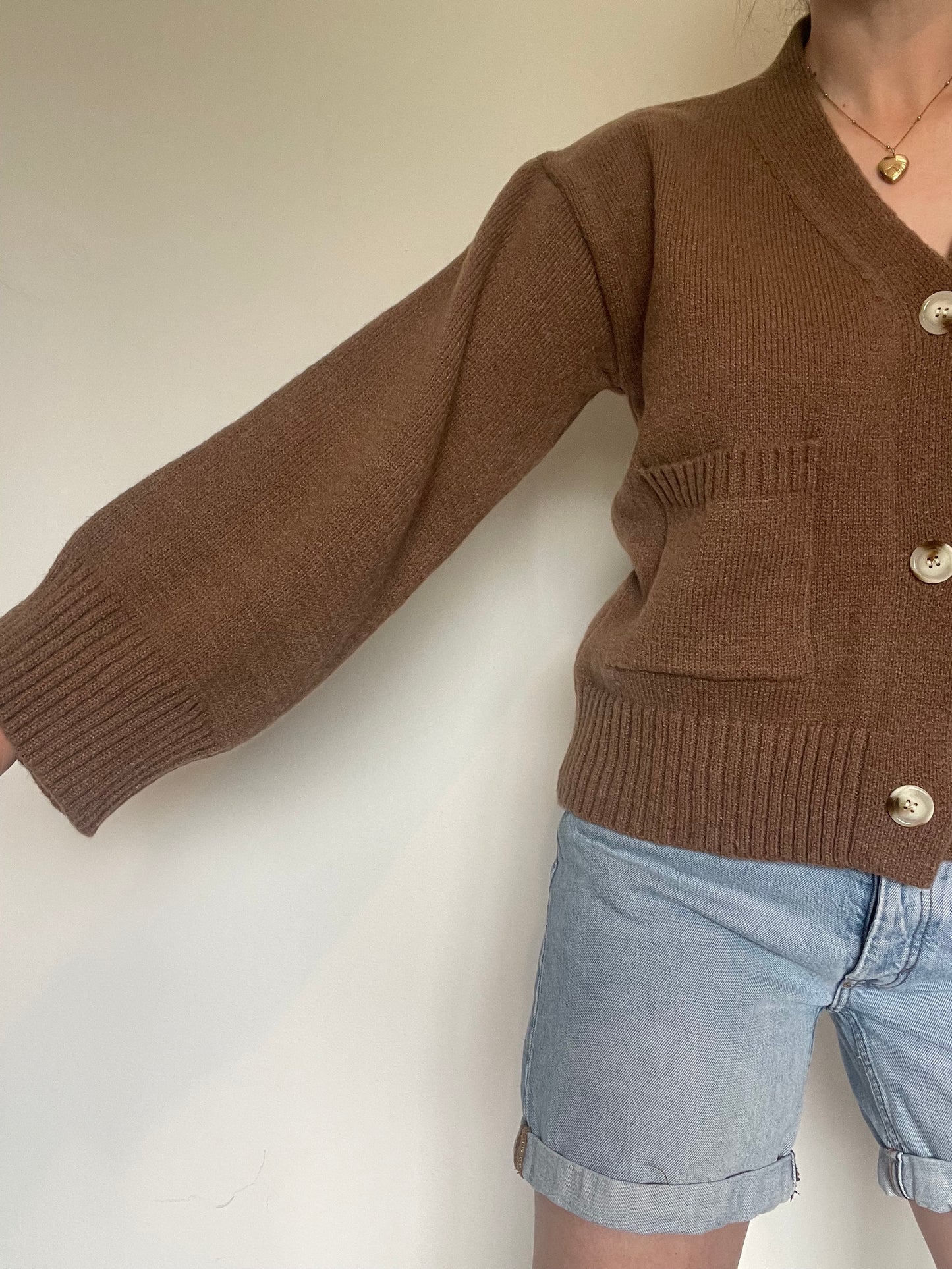 Brown Cardigan