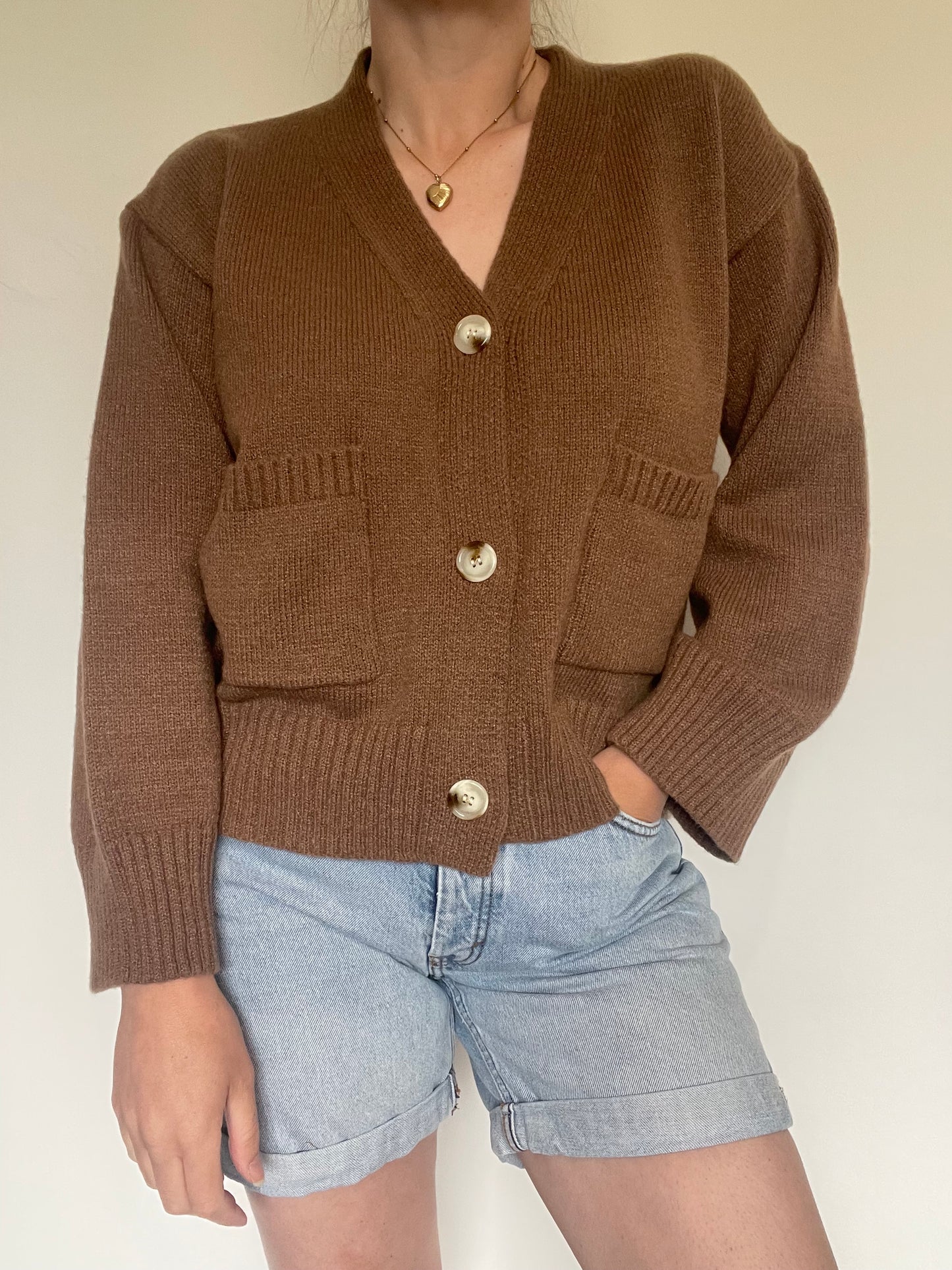 Brown Cardigan
