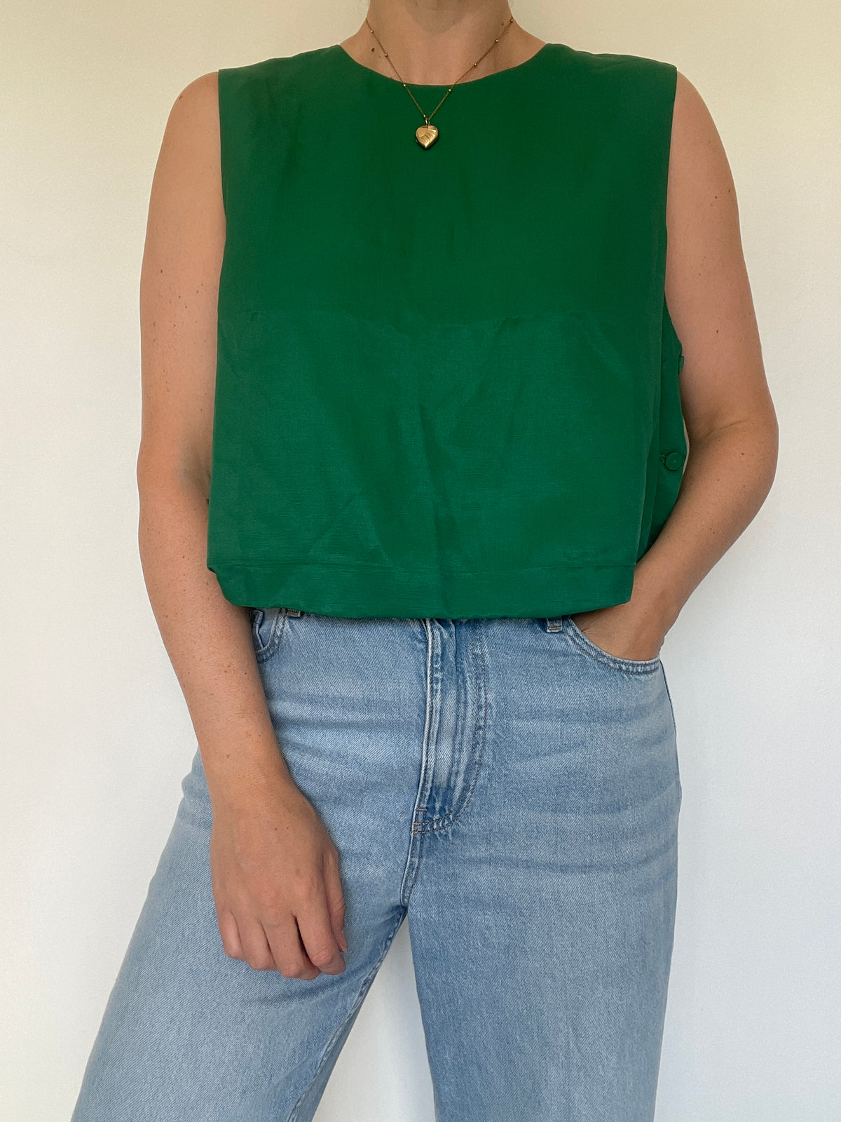 Mango Linen Top NEW £49.99 - Size XL