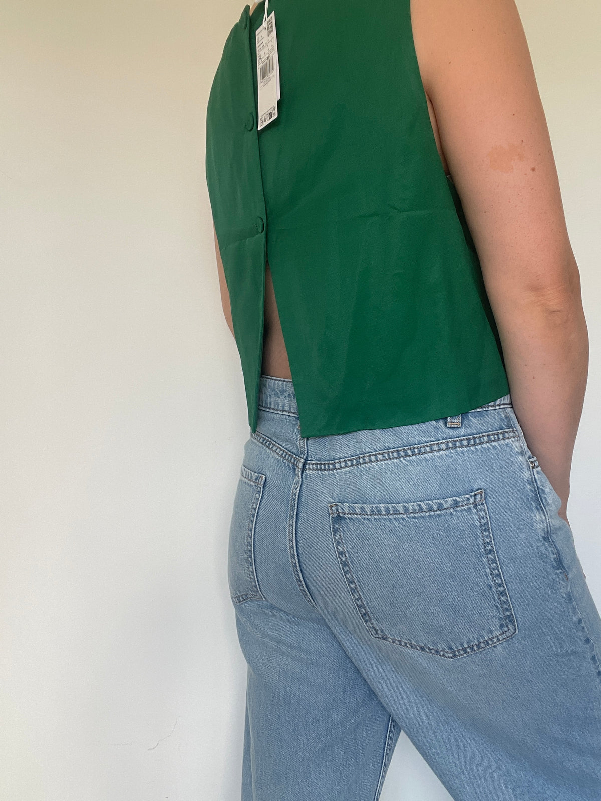 Mango Linen Top NEW £49.99 - Size XL