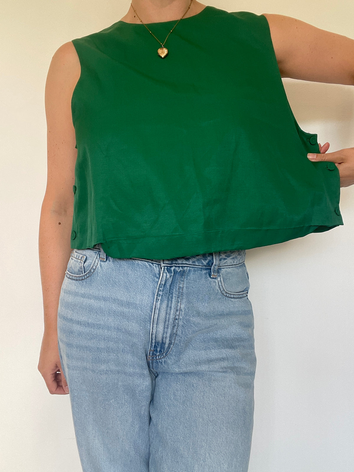 Mango Linen Top NEW £49.99 - Size XL