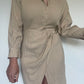 Maje Linen Dress - Size 8
