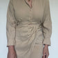 Maje Linen Dress - Size 8