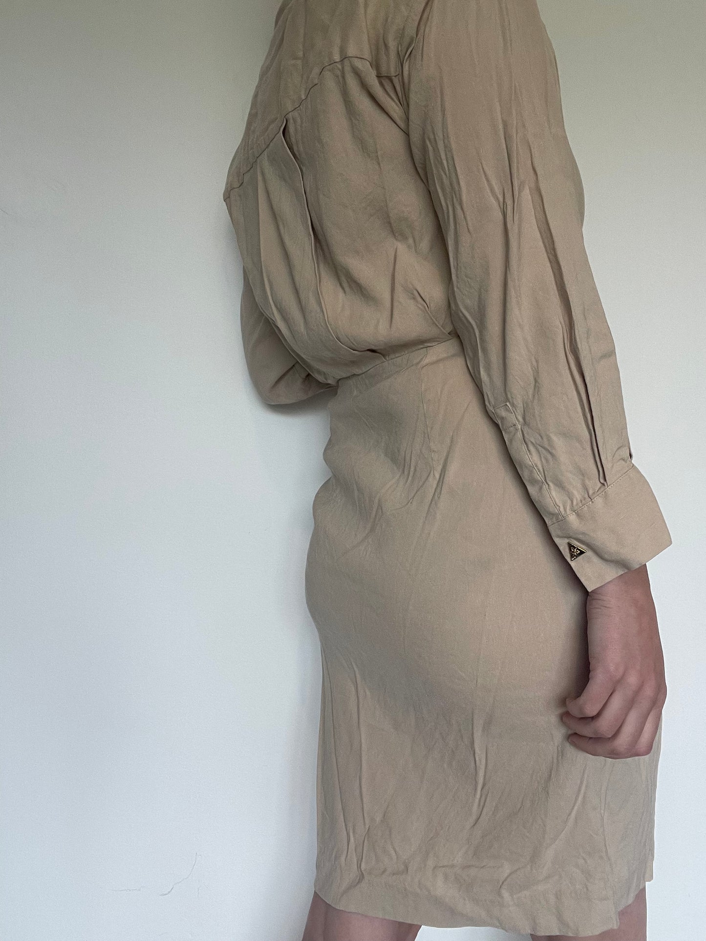 Maje Linen Dress - Size 8