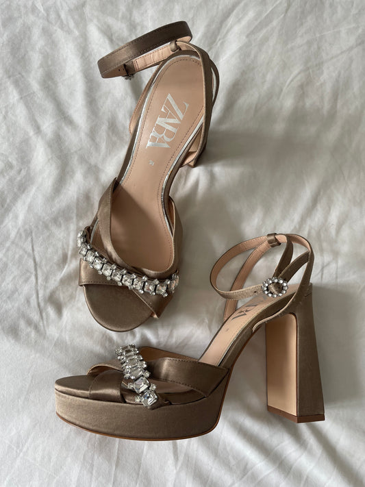 Zara Heels RRP £79 - Size 5