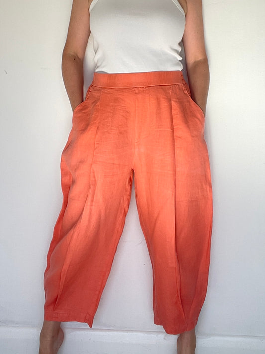 United Colors of Benetton Linen Trousers - Size L