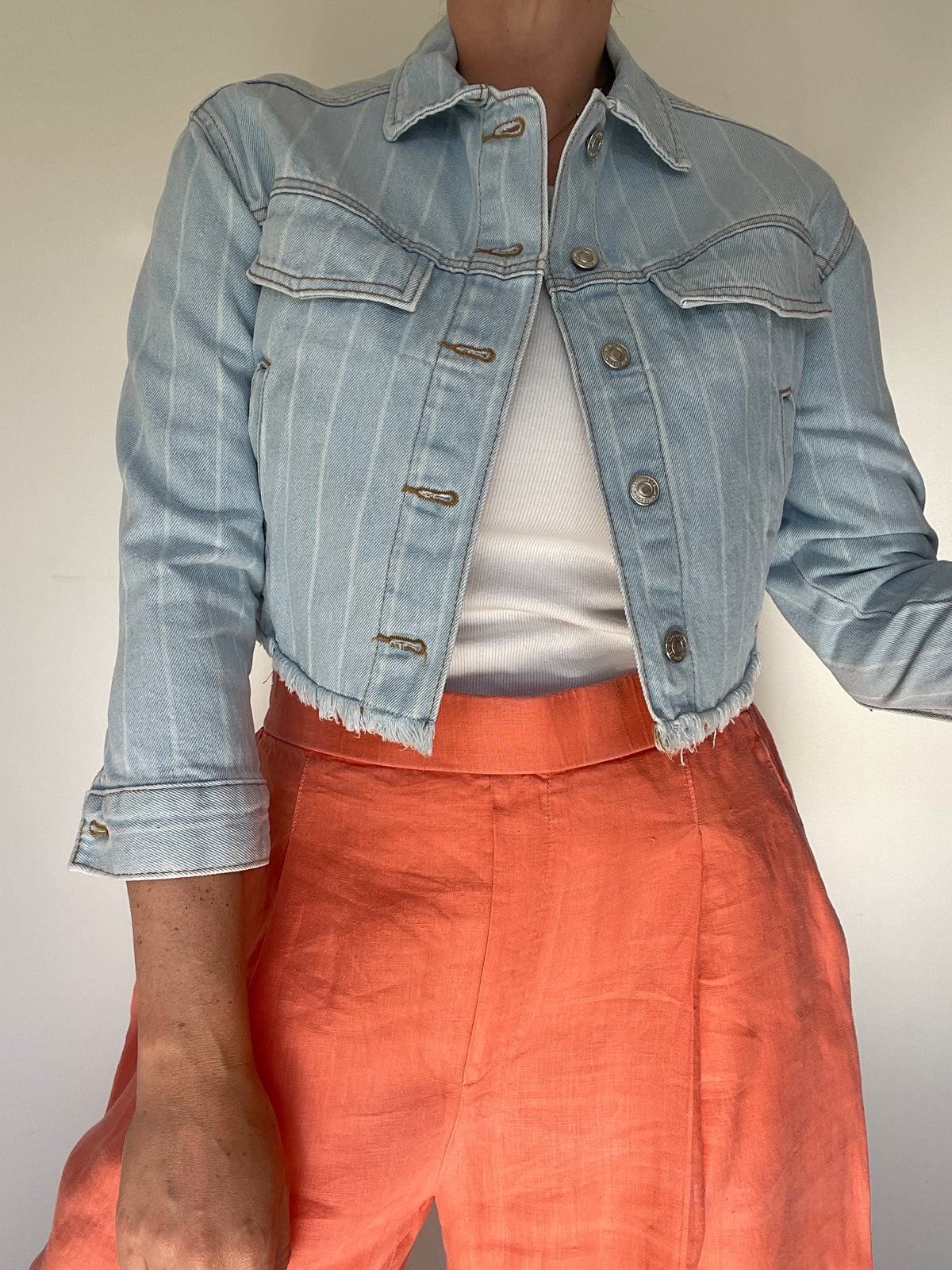 Zara Denim Jacket - Size 10