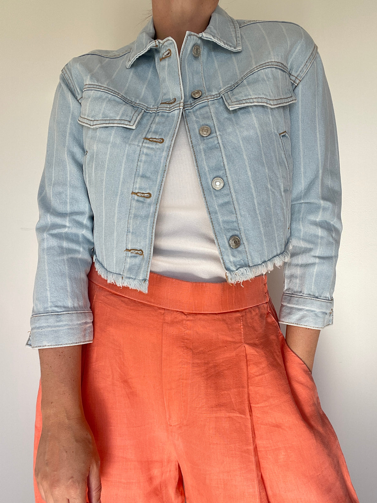 Zara Denim Jacket - Size 10