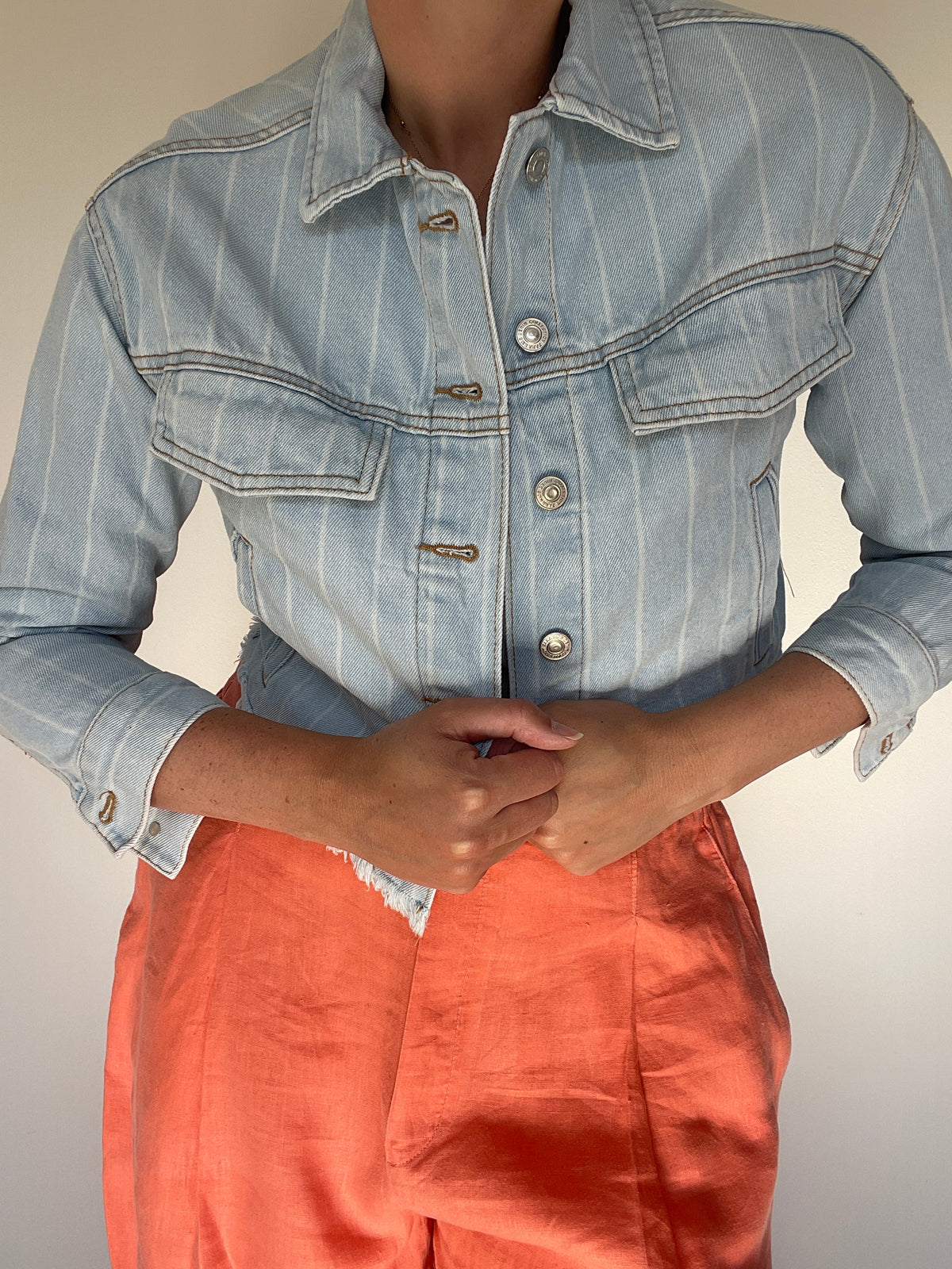 Zara Denim Jacket - Size 10