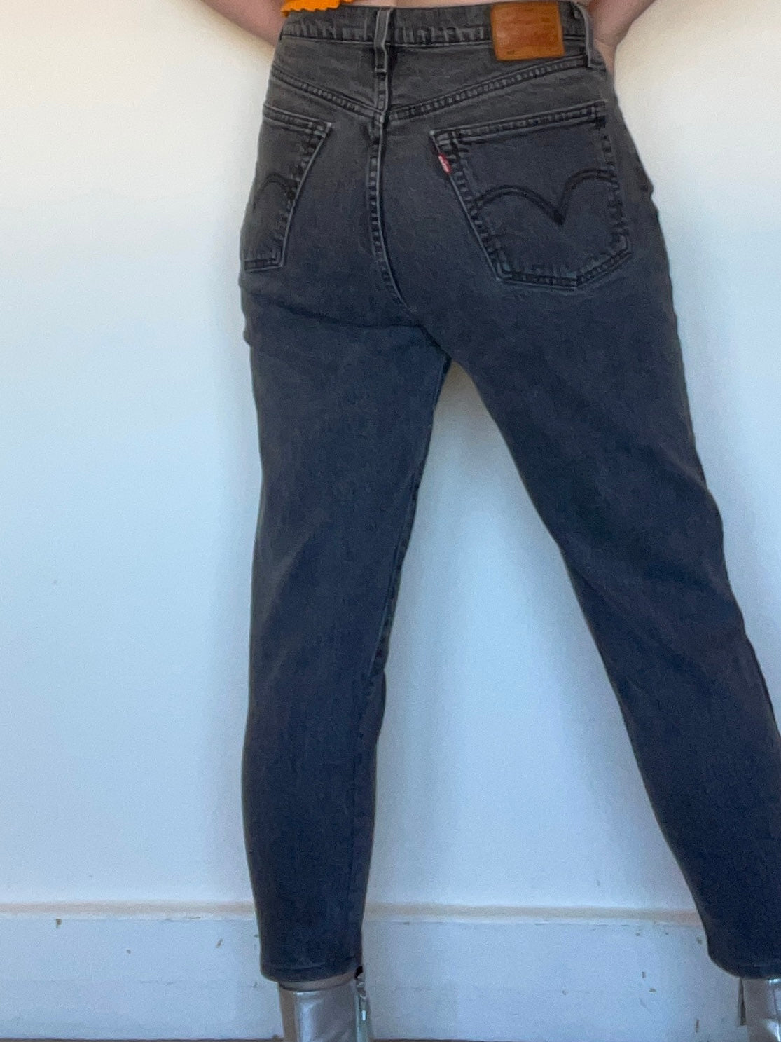 Levi's 501 Grey - Size 10