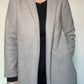 Zara Grey Coat - Size L