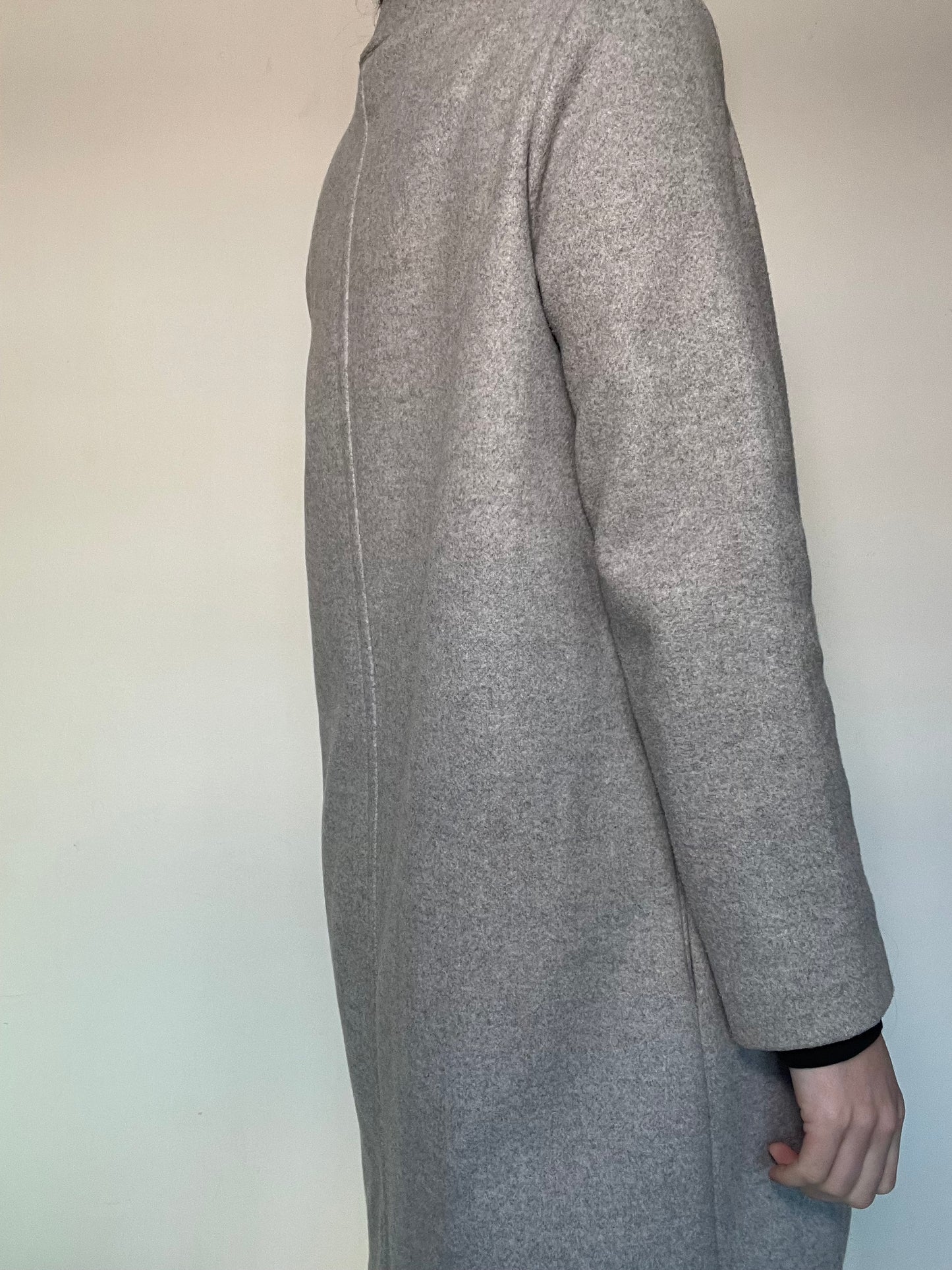 Zara Grey Coat - Size L