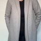 Zara Grey Coat - Size L