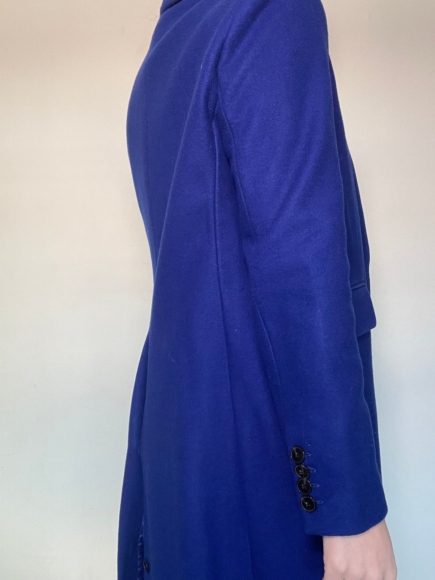 Mango Blue Coat RRP £139.99 - Size 12