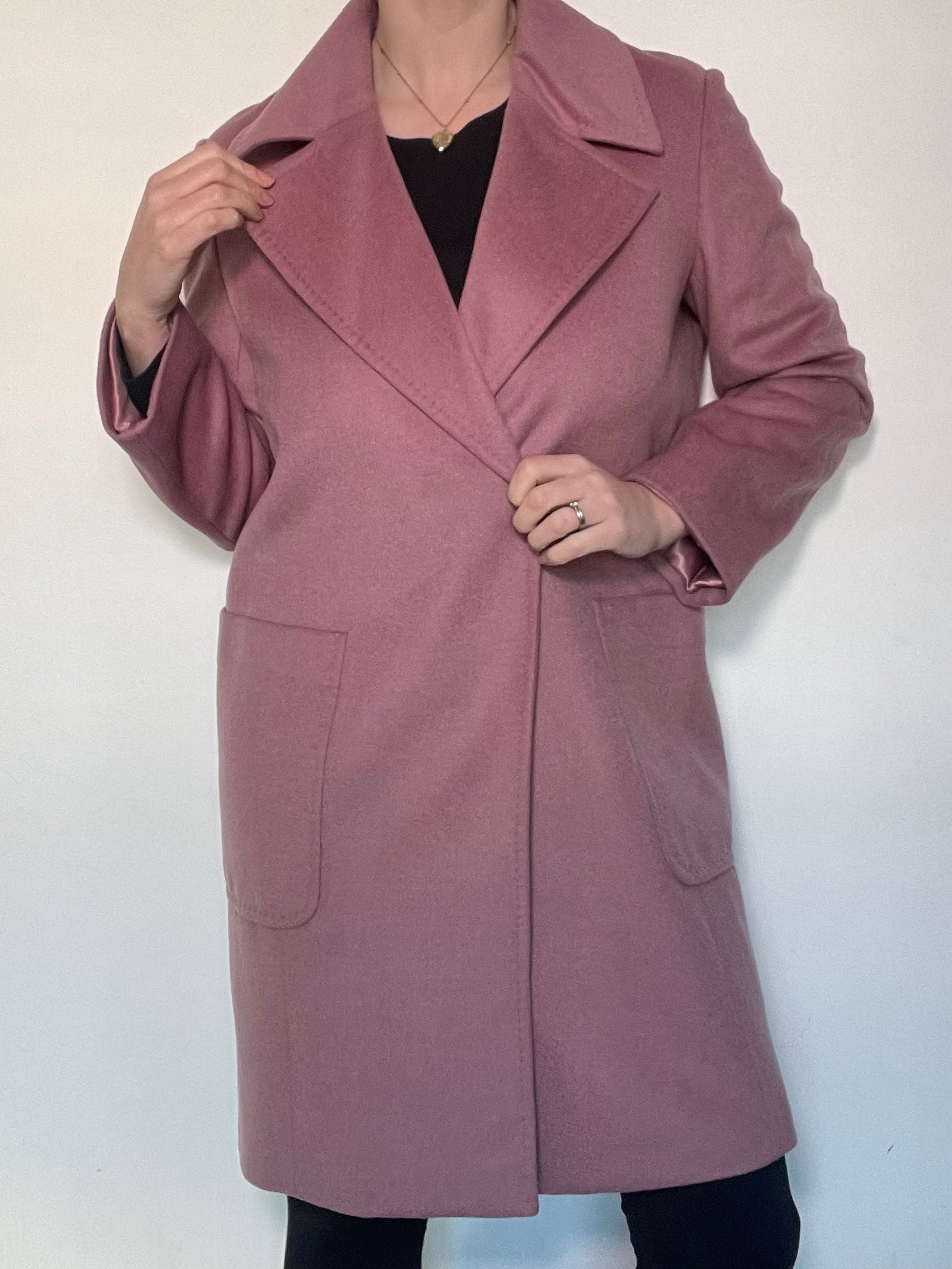 Jaeger Wool Coat RRP £350 - Size 10