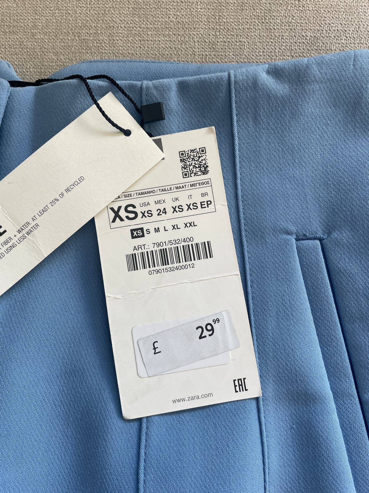 Zara Trousers NEW - Size XS