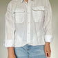M&S Linen Shirt - Size XL