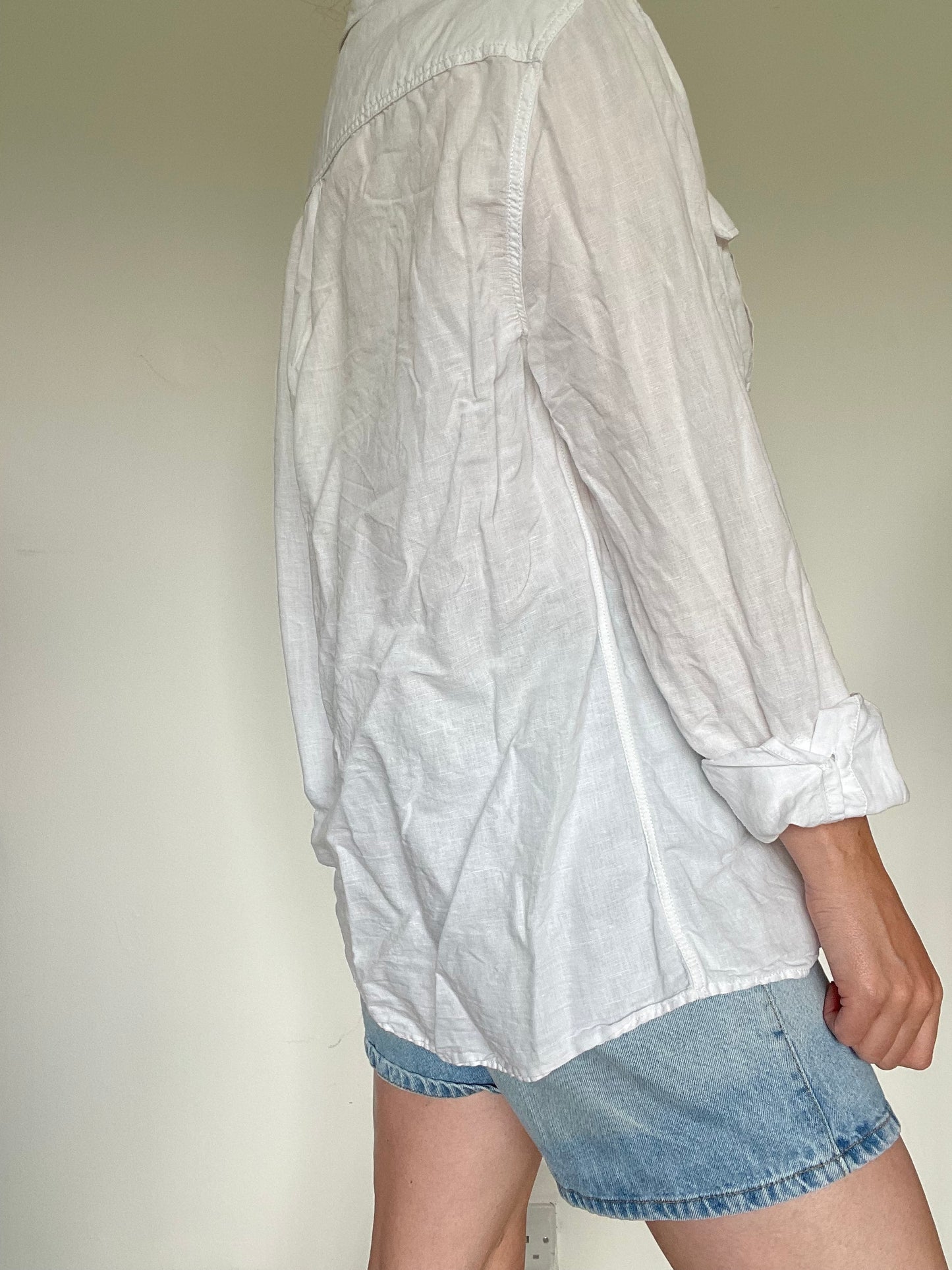 M&S Linen Shirt - Size XL