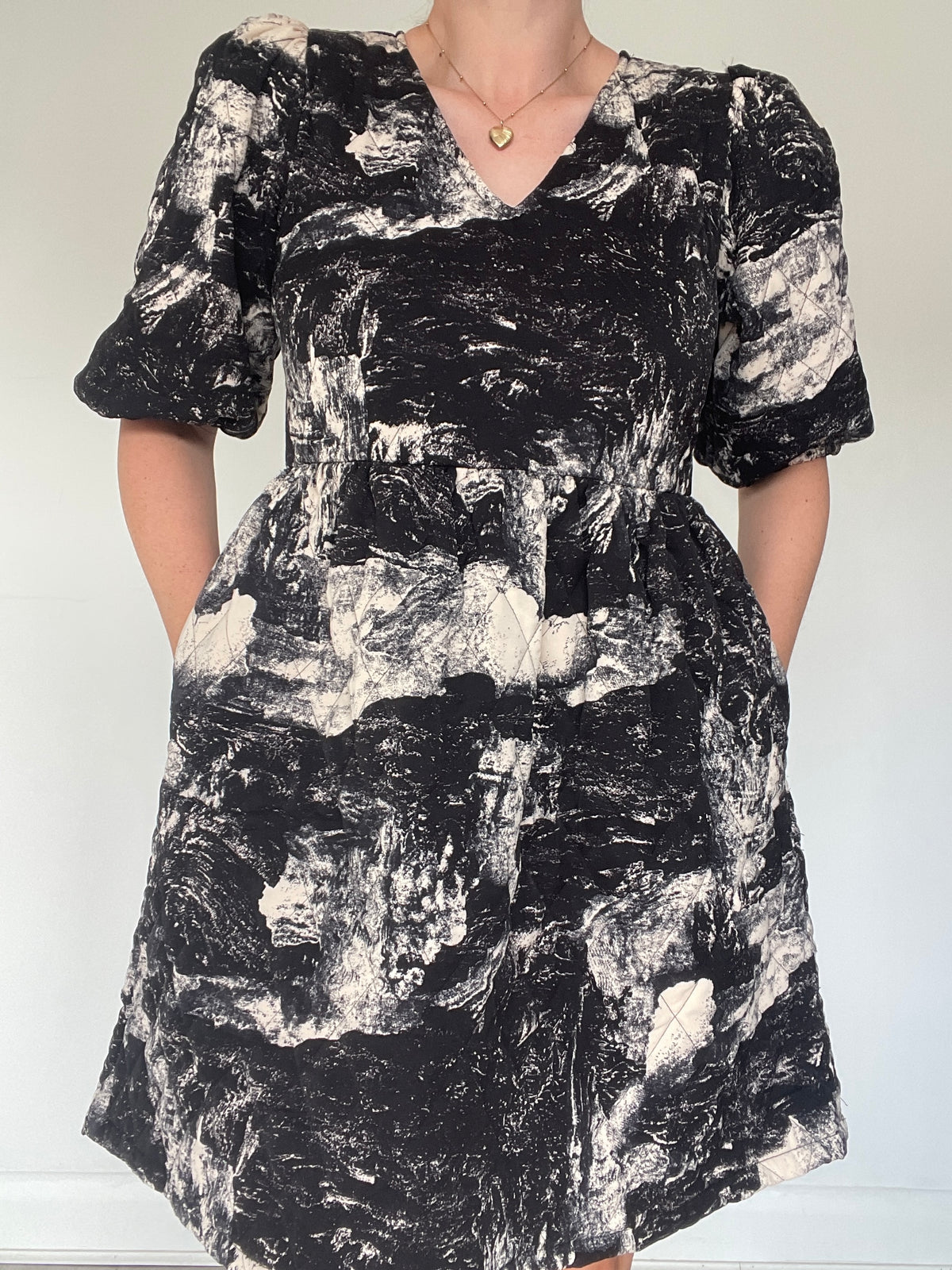Object Quilted Dress - Size 10