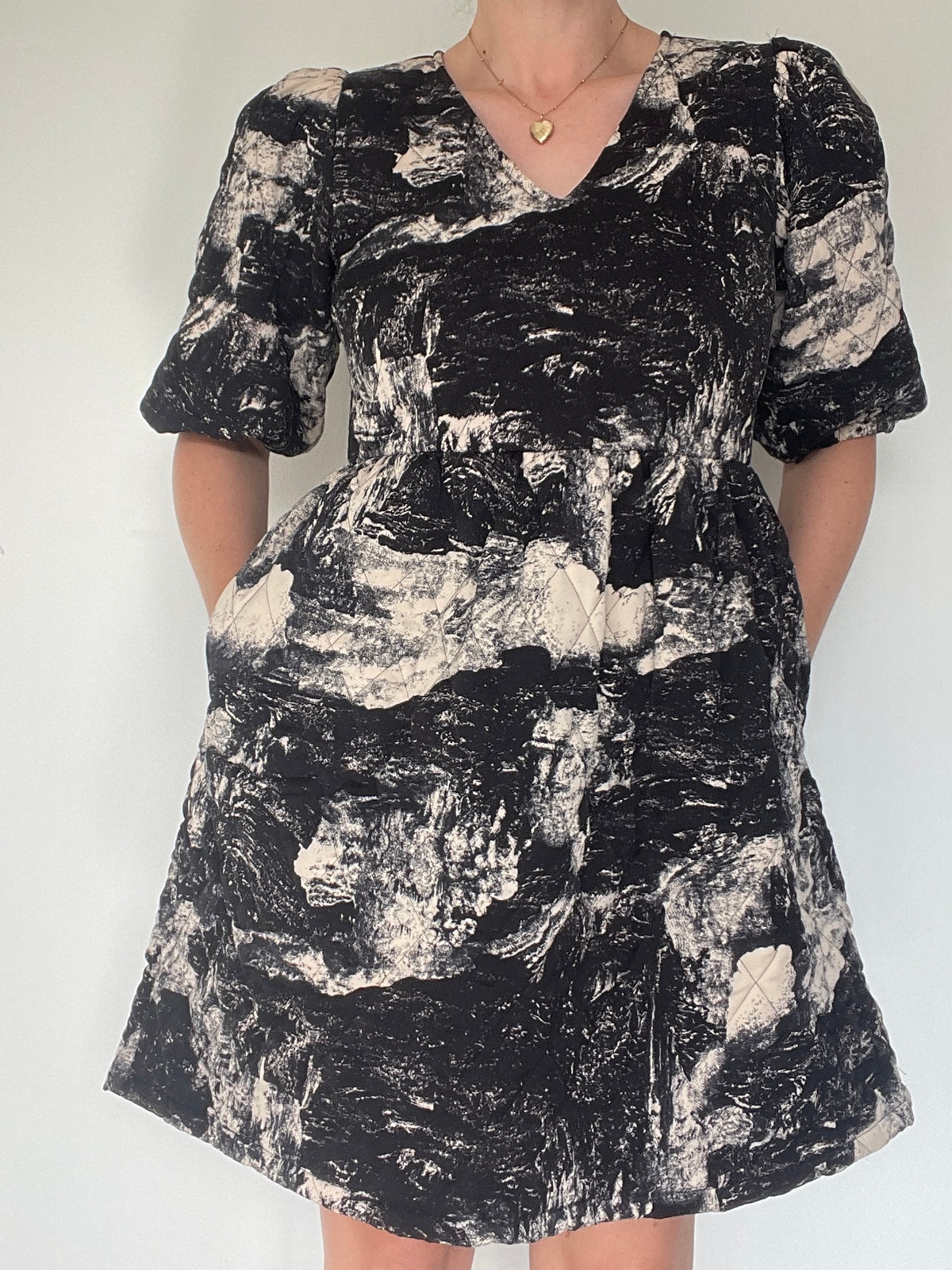 Object Quilted Dress - Size 10