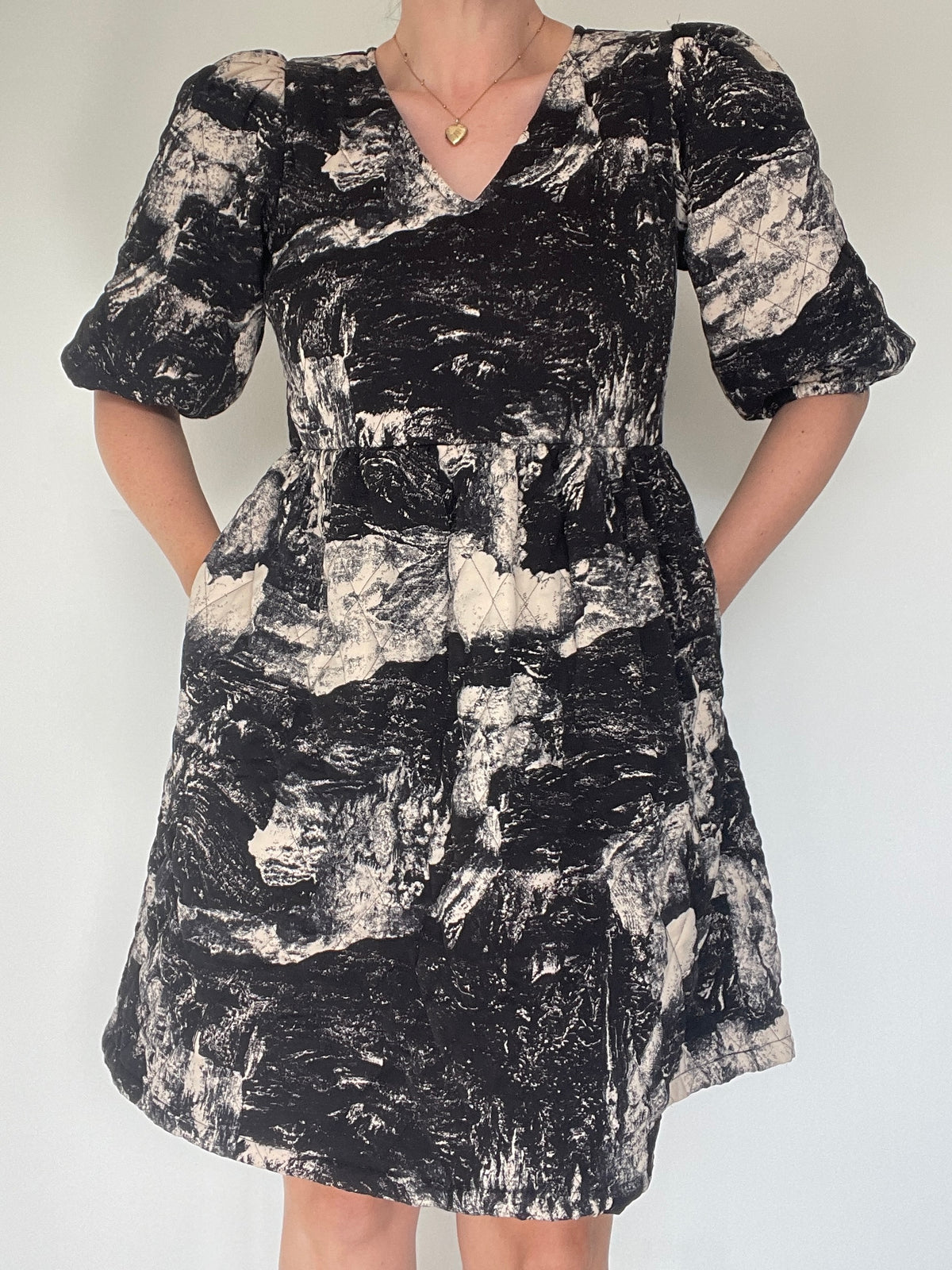 Object Quilted Dress - Size 10