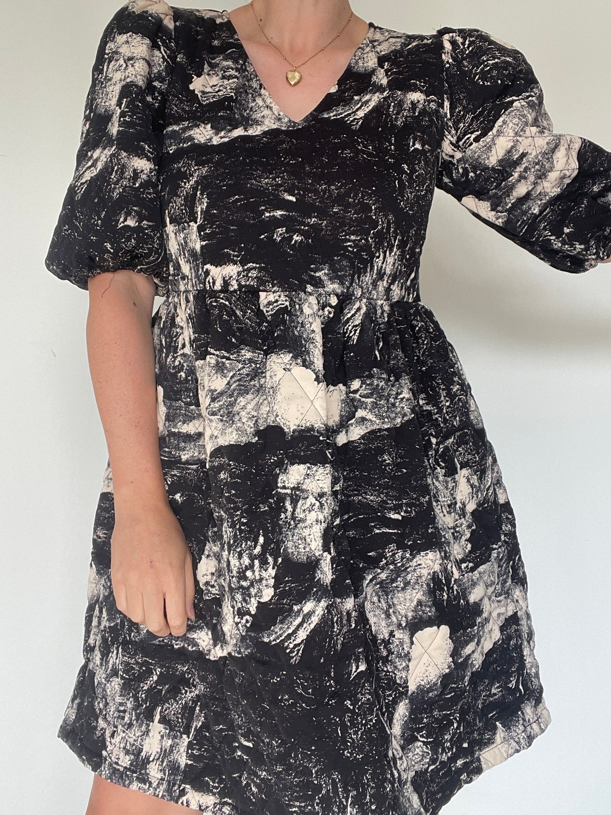 Object Quilted Dress - Size 10