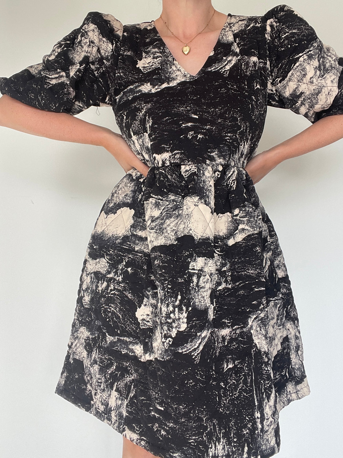 Object Quilted Dress - Size 10
