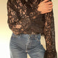 Lace Shirt - Size M