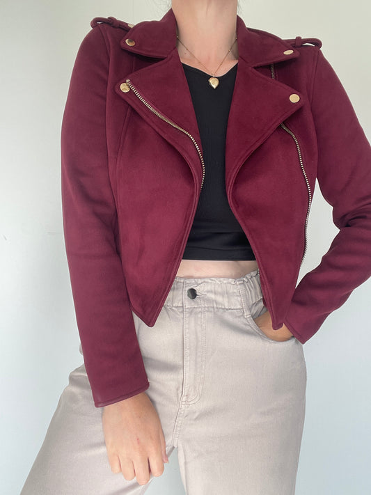 River Island Biker Jacket - Size 10
