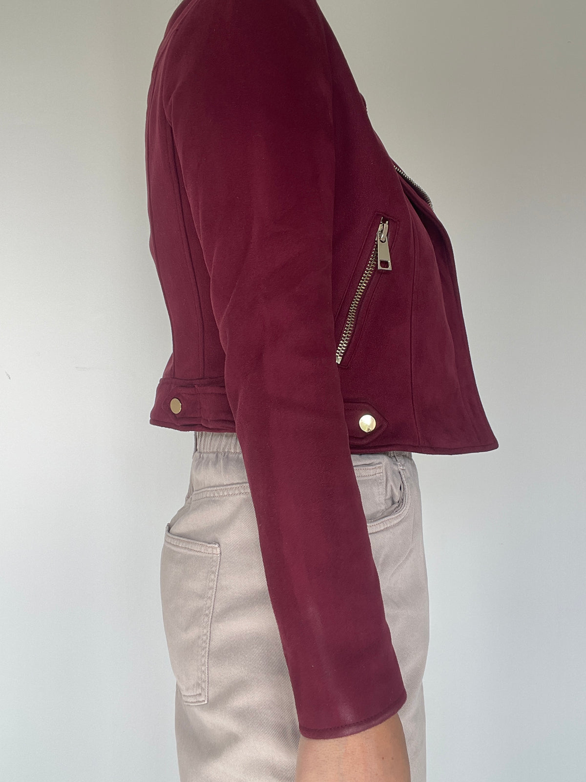 River Island Biker Jacket - Size 10