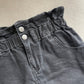 Black Denim Skirt - Size S