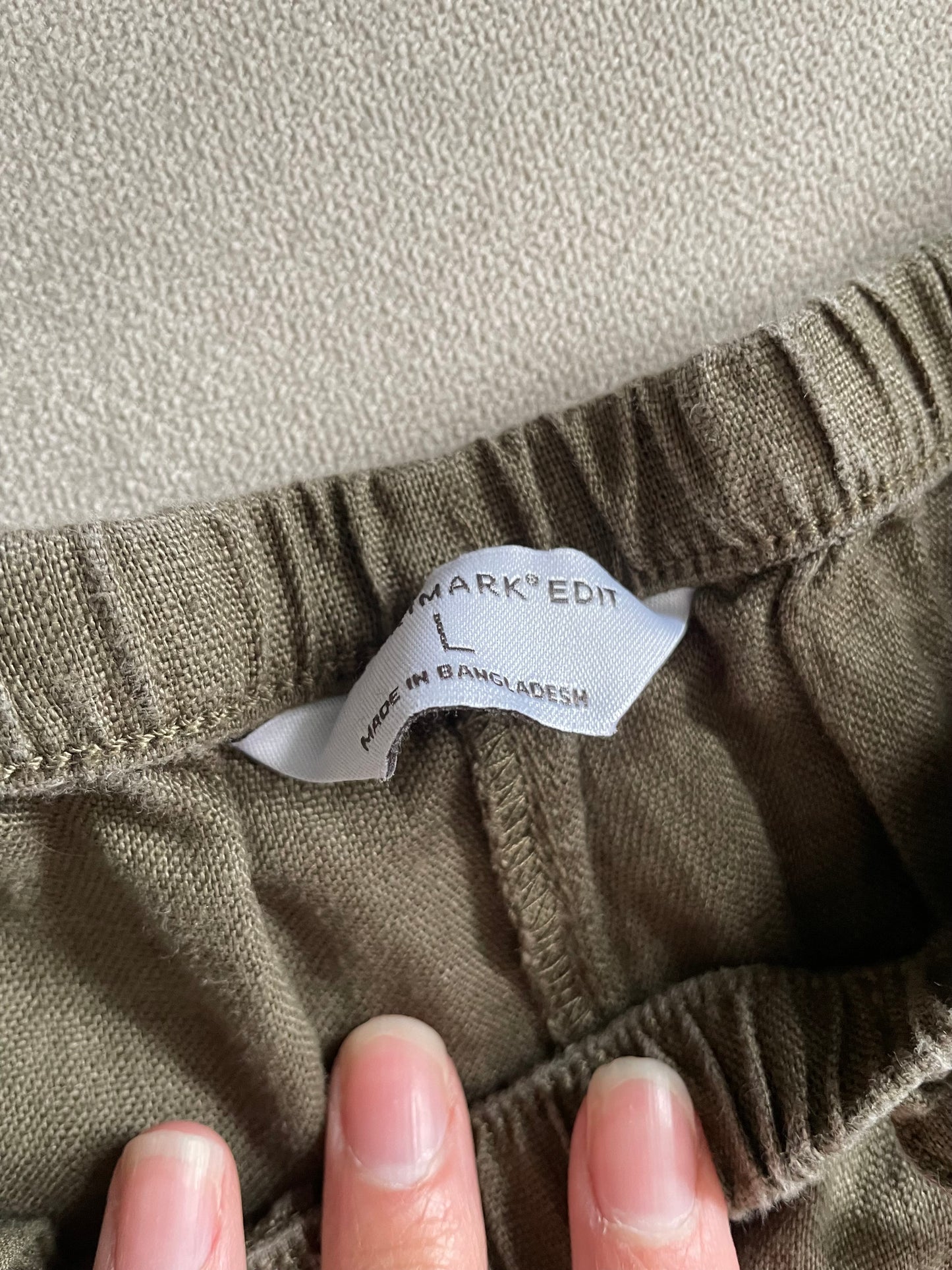 Primark Linen Trousers - Size L