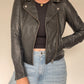 Selected Femme Leather Jacket RRP £190