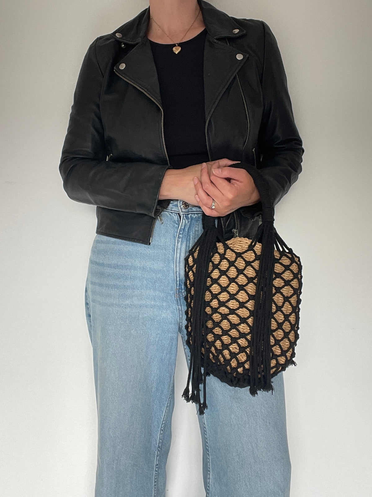 Rope Bucket Bag