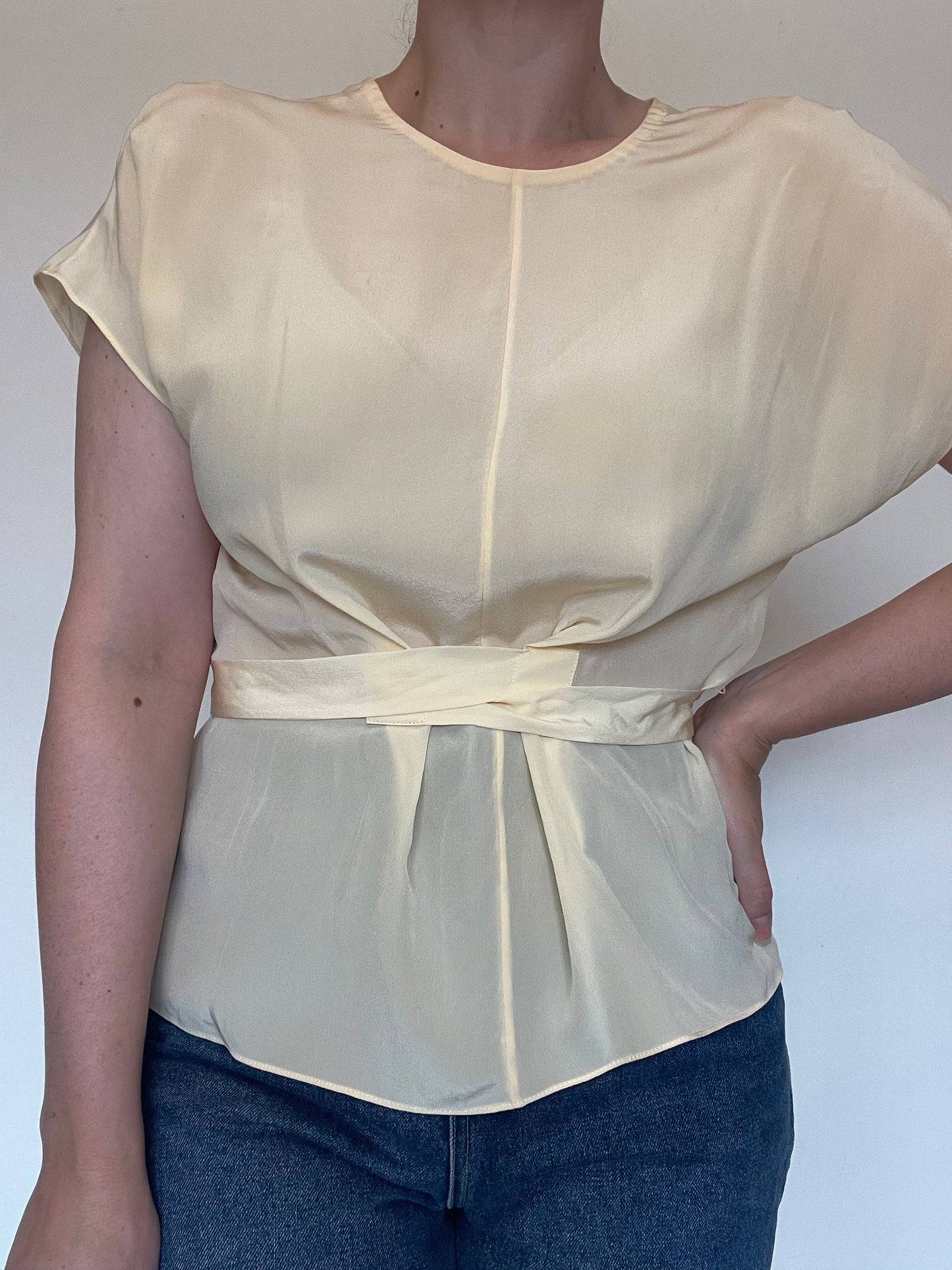 COS Silk Top