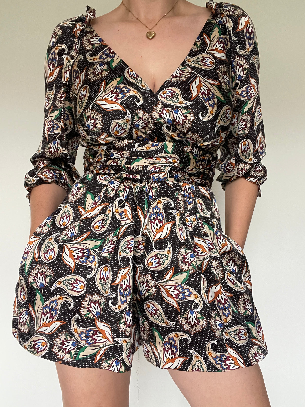 Maje Playsuit - Size 10