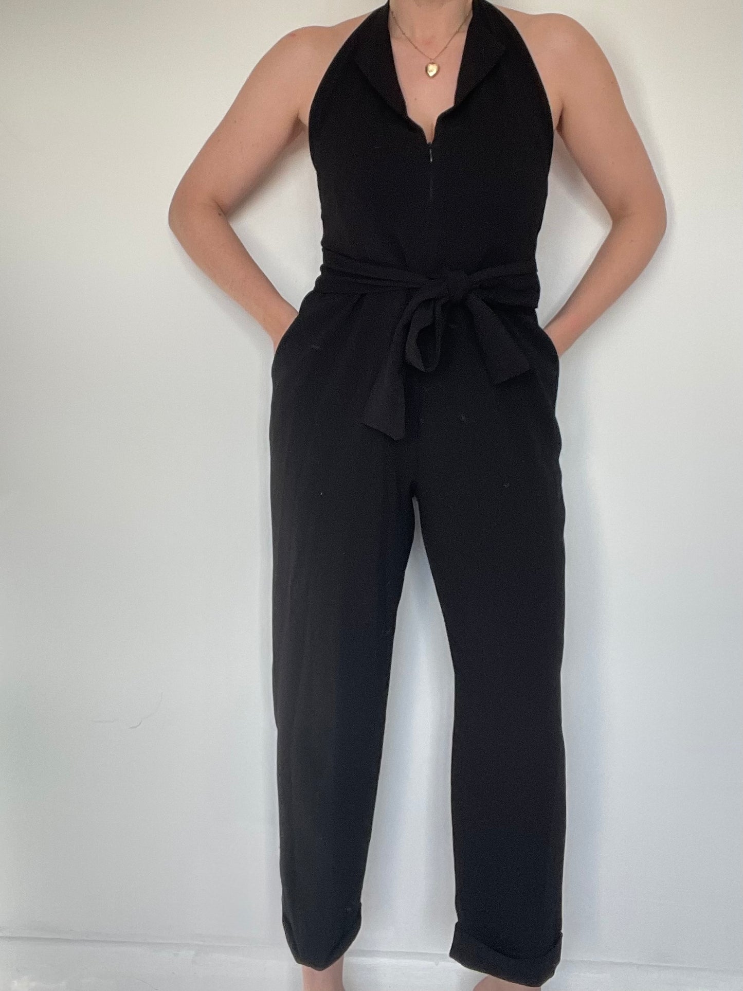 Black Jumpsuit - Size S/M