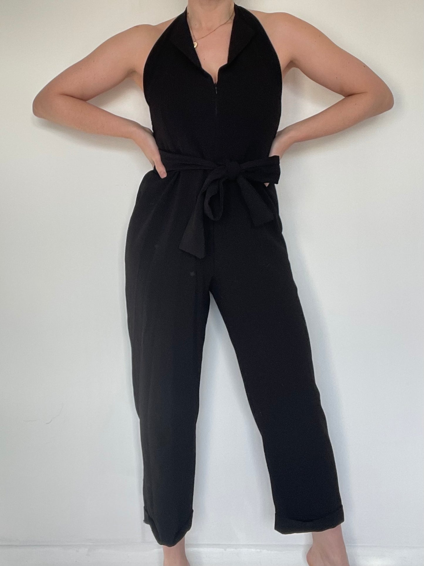 Black Jumpsuit - Size S/M