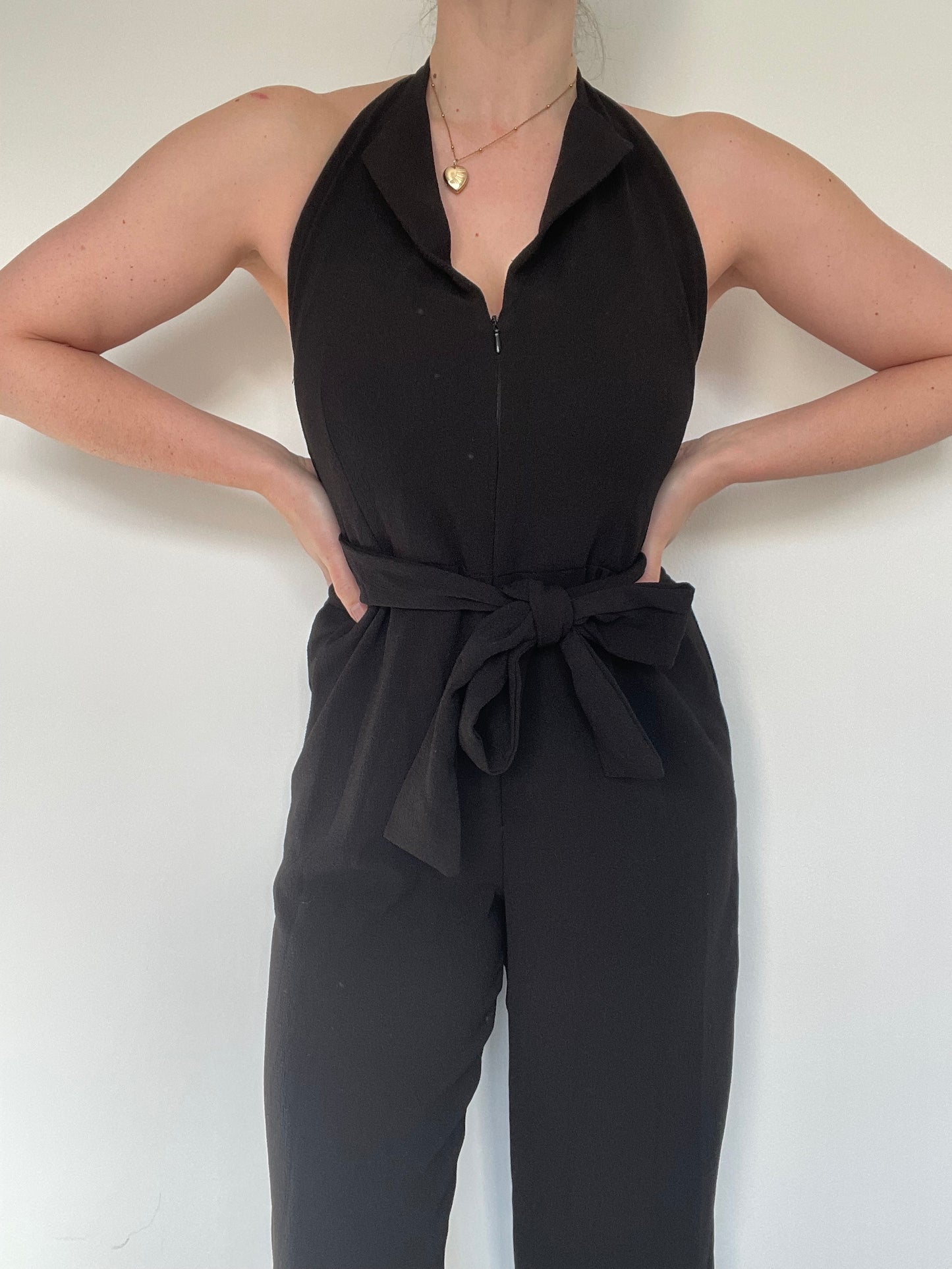 Black Jumpsuit - Size S/M