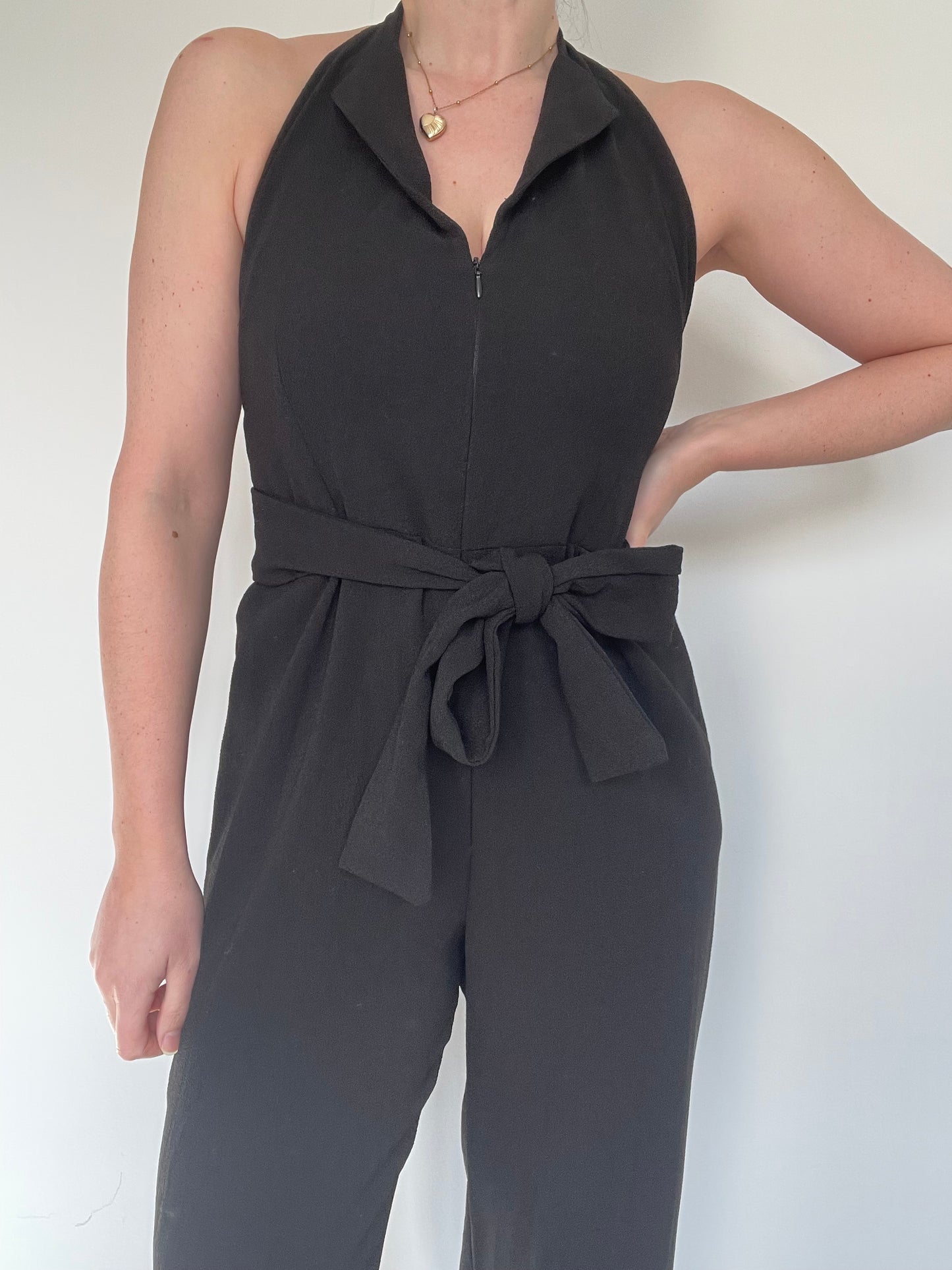 Black Jumpsuit - Size S/M