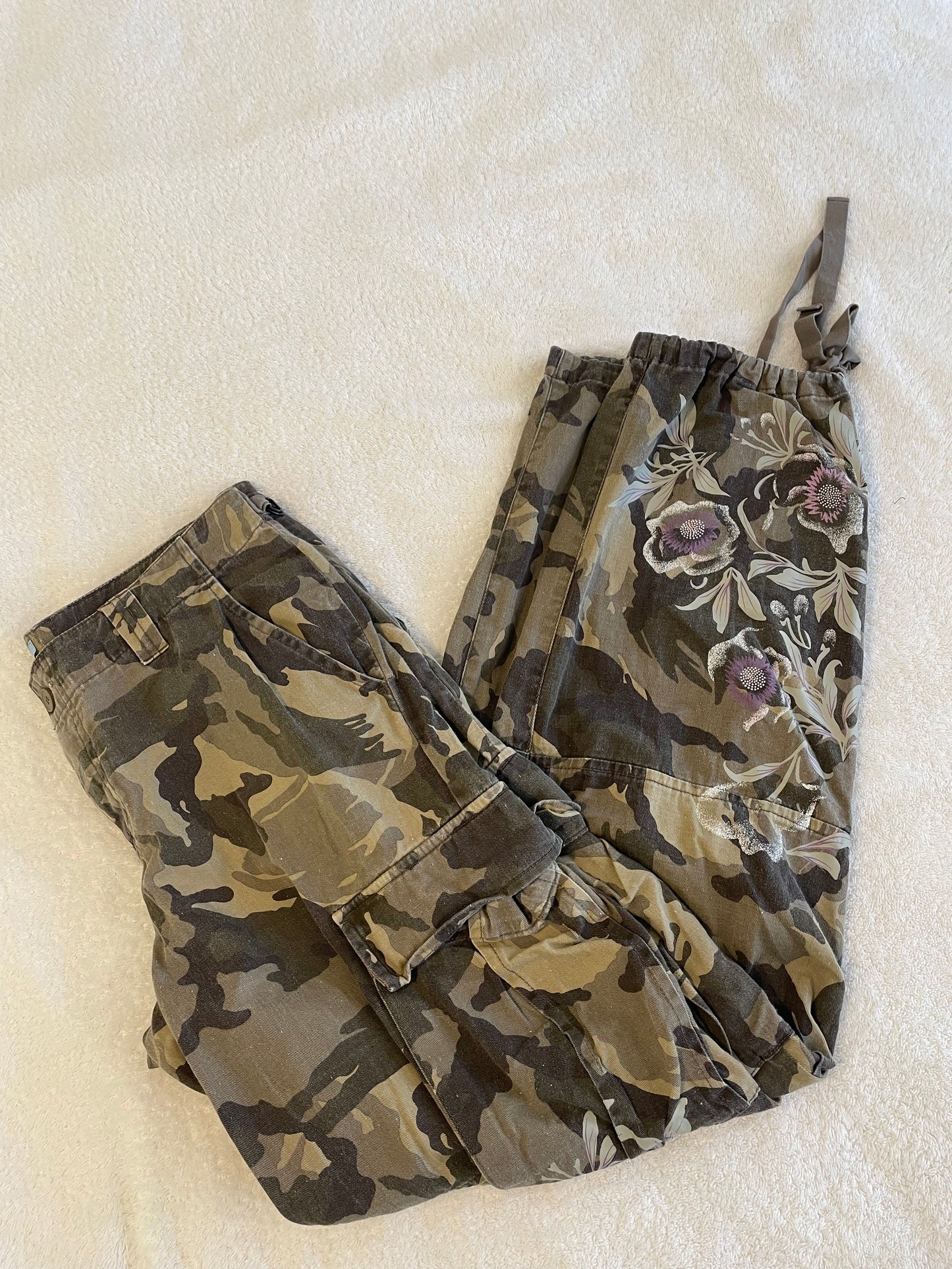 Vintage Oasis Cargo Trousers - Size 10