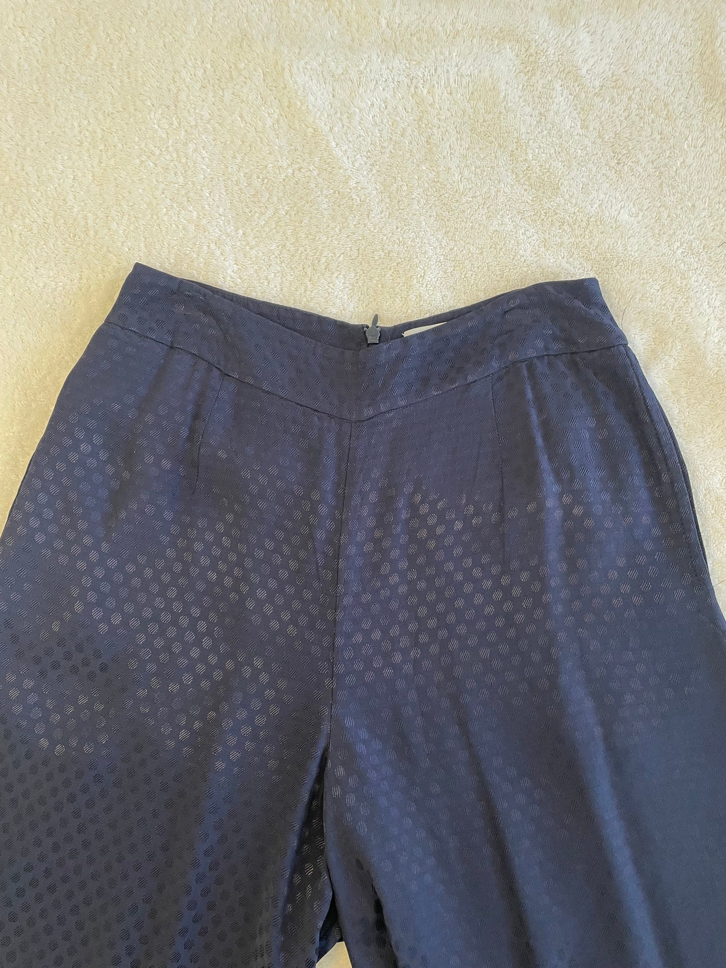 Jigsaw Satin Trousers - Size 8